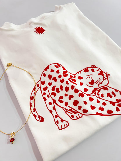Blusa Jaguar blanca