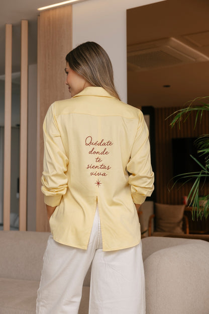Camisera Tokio amarilla