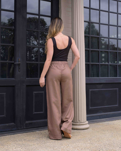 Pantalón Cande Plane Cocoa