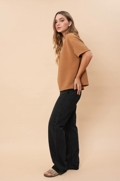 Camiseta Isis camel