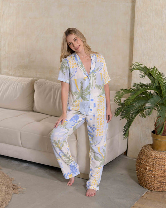 Pijama Cora Bruma