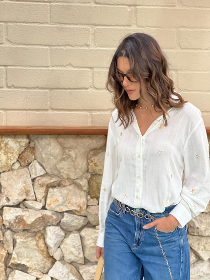 Camisera Cosmo manga larga