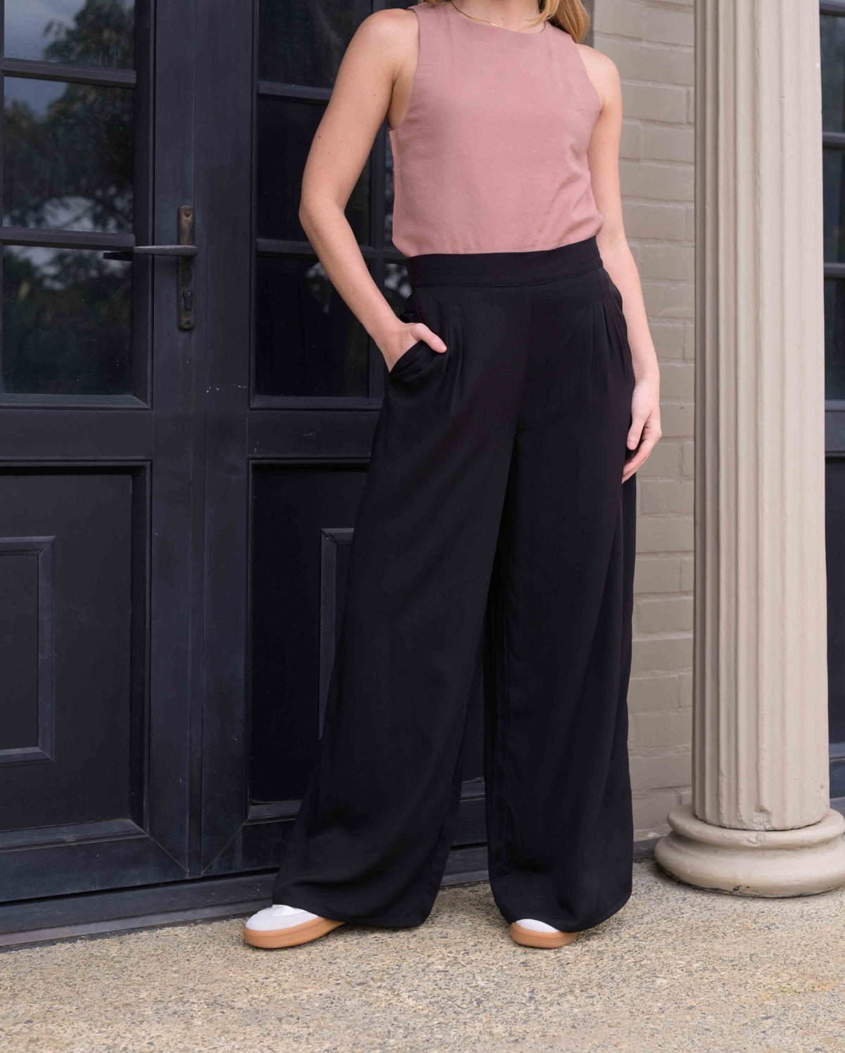 Pantalón Comfy Plane negro