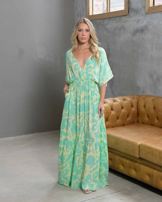 Vestido Elodia Lemon