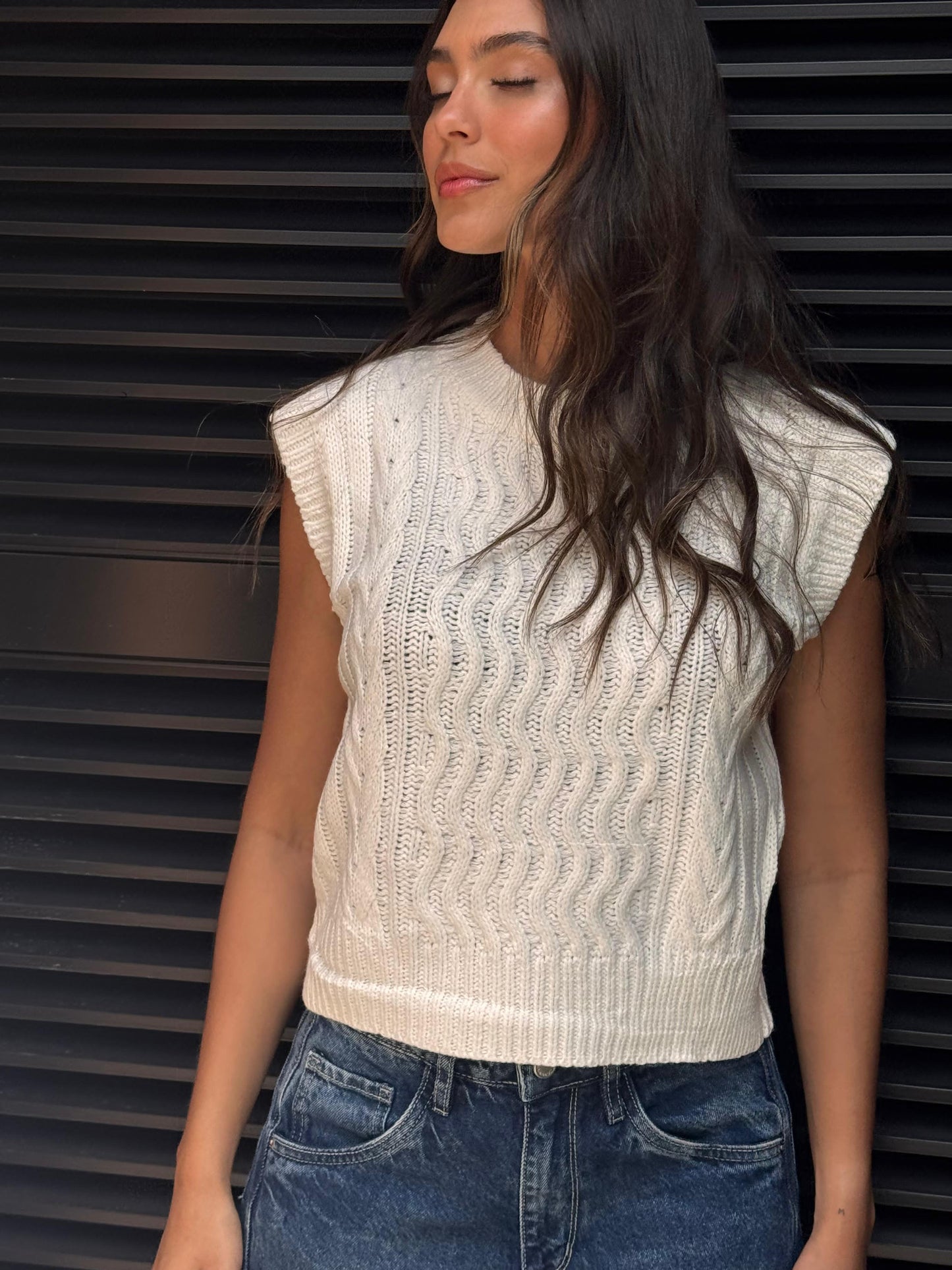 Chaleco Antonia Blanco
