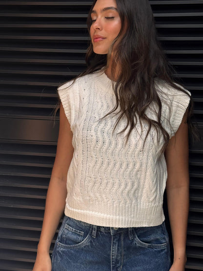 Chaleco Antonia Blanco