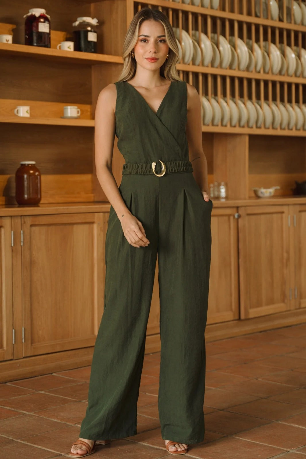 Enterizo Dolly verde