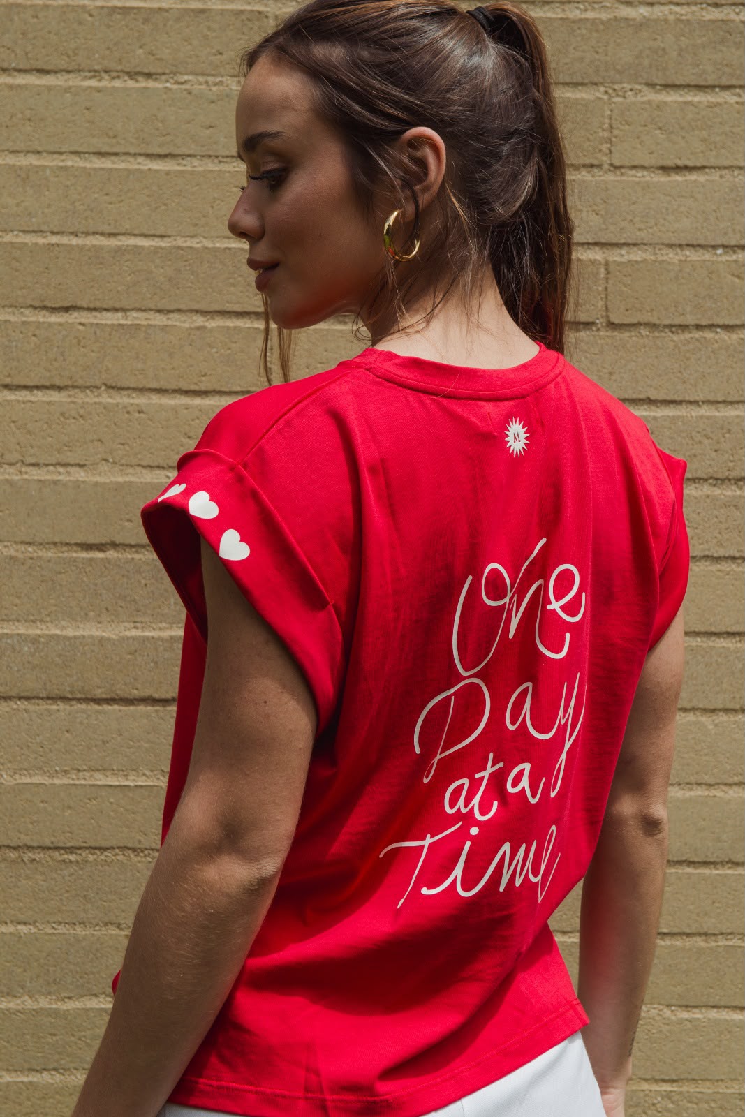 Camiseta Júpiter roja
