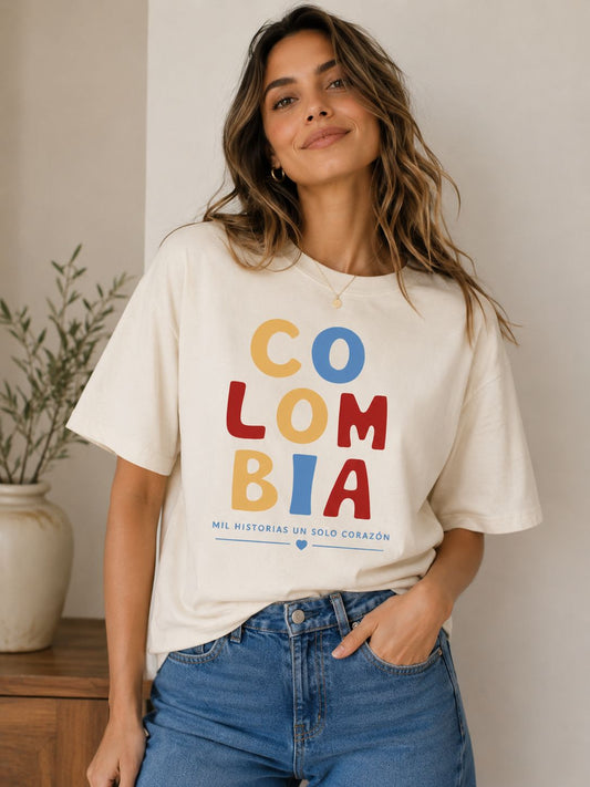 Camiseta Colombia Mil historias