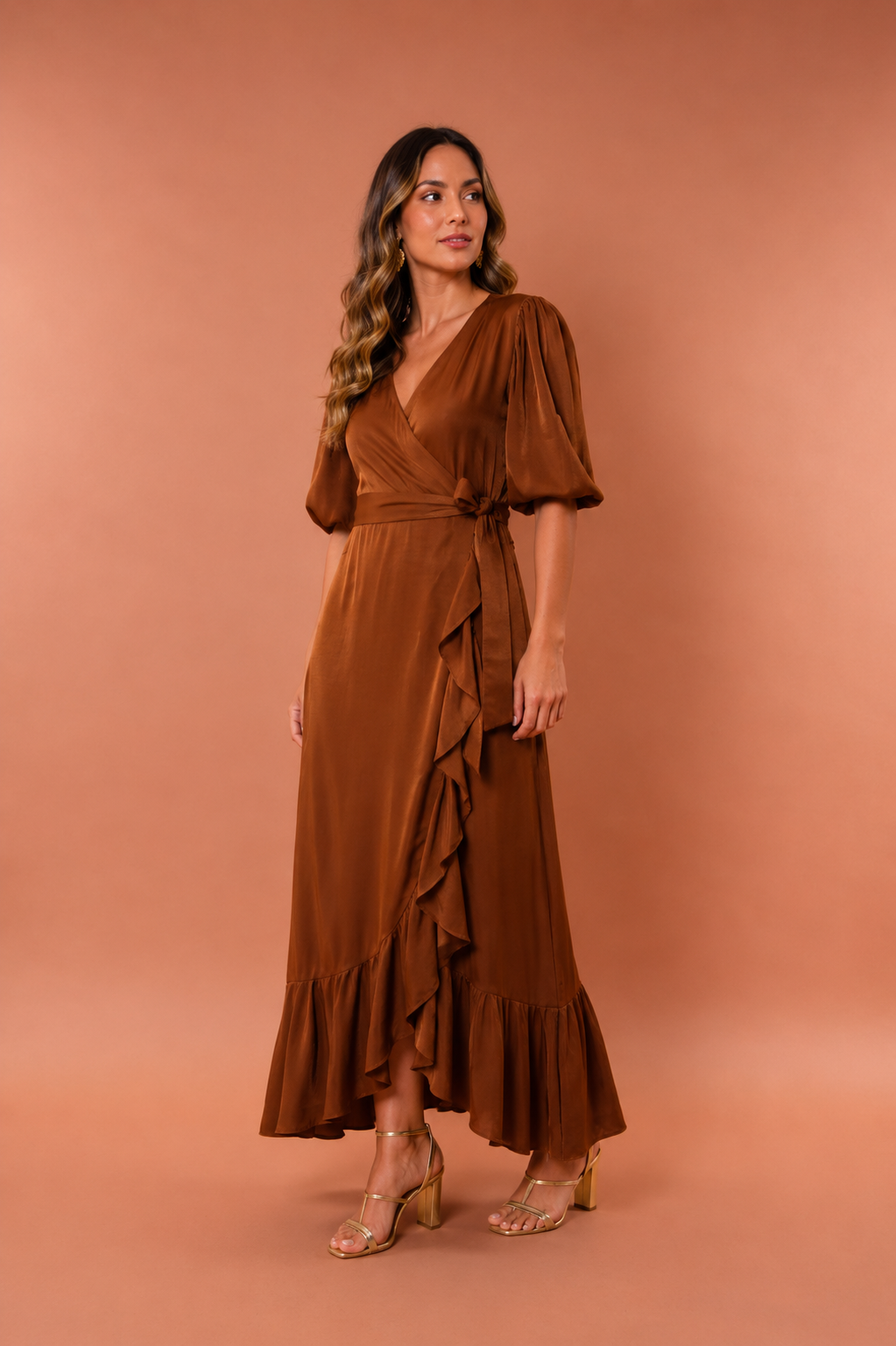 Vestido Melina Brownie