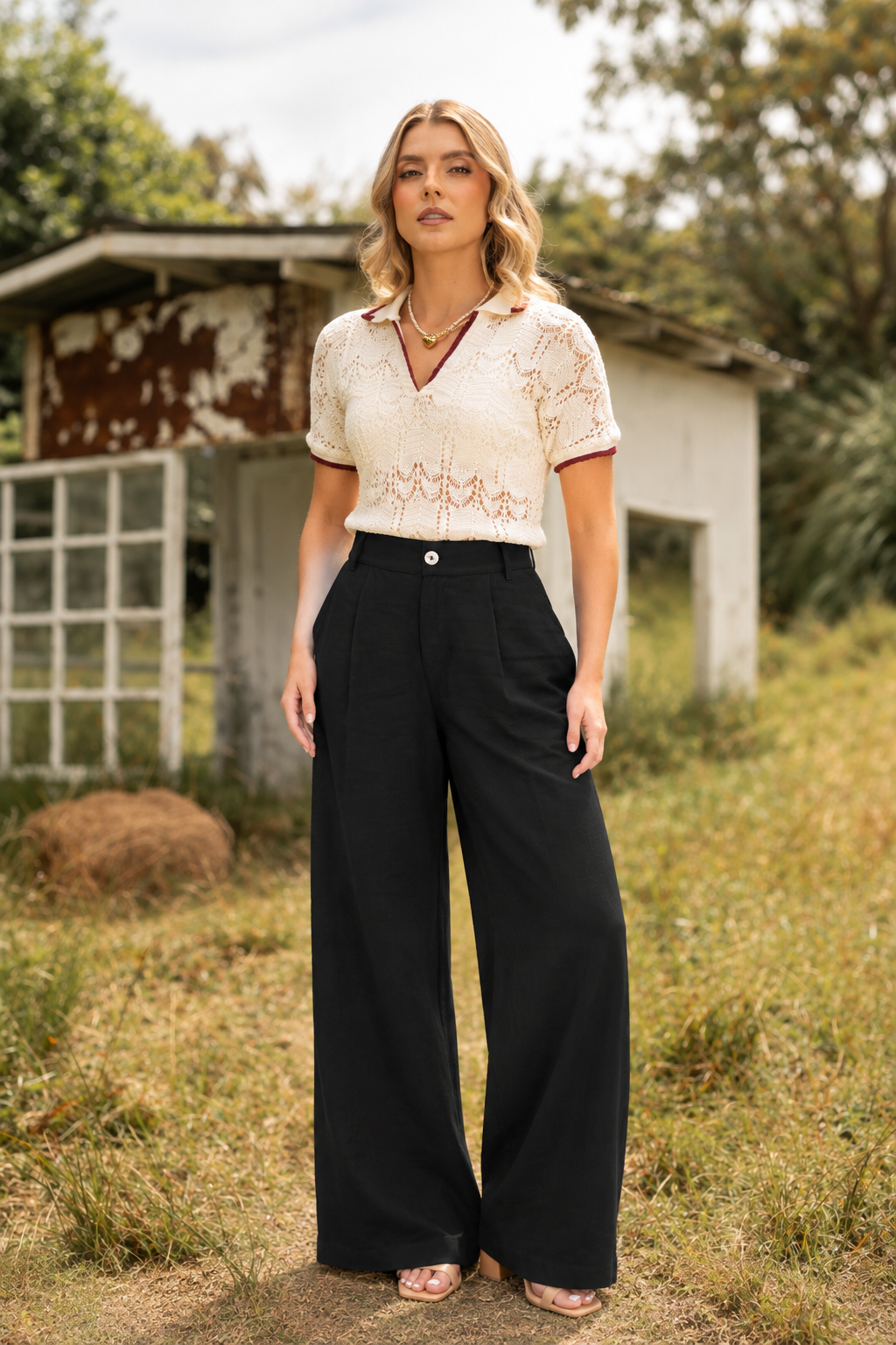 Pantalón Kary negro