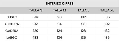 Enterizo Cipres Miconos